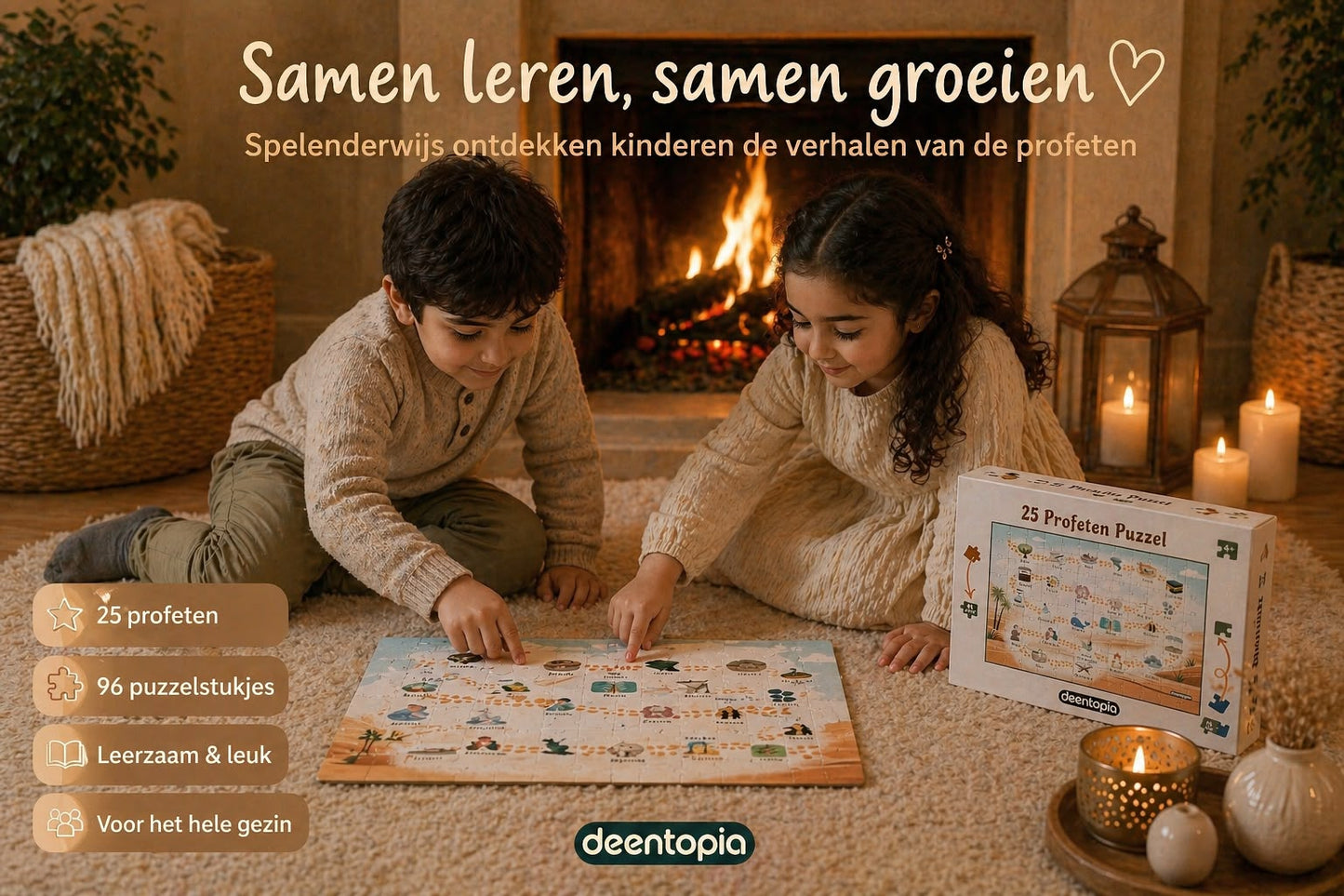 De 25 Profeten Puzzel – Educatief & Samen Leren