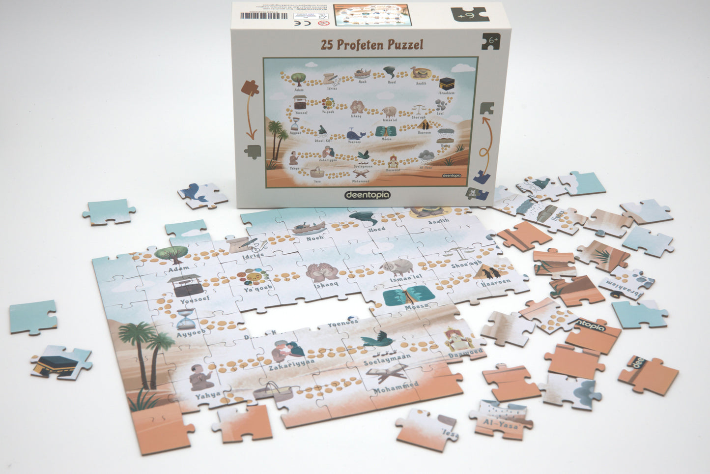 De 25 Profeten Puzzel – Educatief & Samen Leren